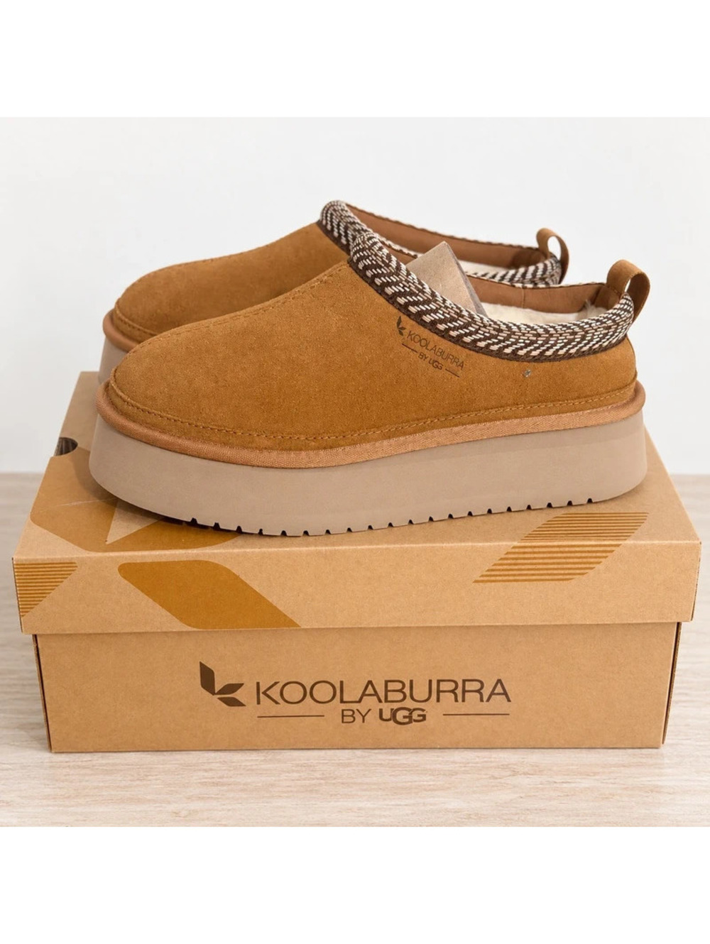 Koolaburra by UGG Burree Platform Slippers – Women’s Size 7
